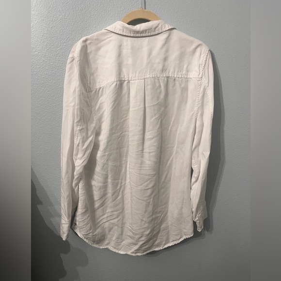 Serra Retreat Joie Rucker Malibu Bluffs Denim Shirt w/ Elastic Cuff Size M NWOT - Picture 3 of 7